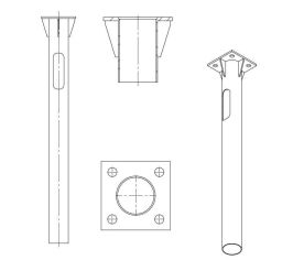 Опоры, мачты освещения