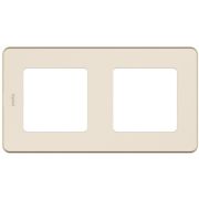 Рамка 2-м Inspiria сл. кость IEK 673941