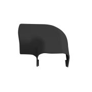 Поворот 90град. для кабель-канала РКК 74х55 Арктика черн. Ruvinil ПВР-74Х55-Ч