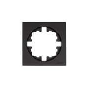 Рамка 1-м OSEN горизонт. квадрат черн. бархат LEZARD 743-4200-146