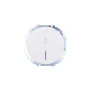 Выключатель проходной 1-кл. СП OSEN 10А IP20 с подсветкой механизм бел. LEZARD 743-0288-114