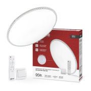 Светильник светодиодный NEO MYSTERY-95RC-WH 95Вт 3000-6500К 7600лм 230В 465х70мм с пультом ДУ бел. IN HOME 4690612060910