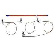 Заземление переносное ЗПП-15 Д для распред. устр. до 15кВ 25кв.мм Антиток Д157665