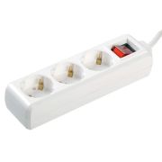 Удлинитель 3х5м с заземл. 16А IP20 У03К 2P+PE 250В ПВС 3х1 с выкл. IEK WYP10-16-03-05-ZK-N